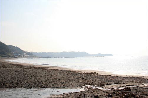 和田長浜海岸流れ込み