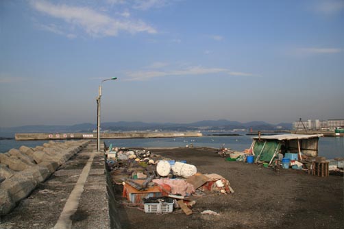 新宿港堤防